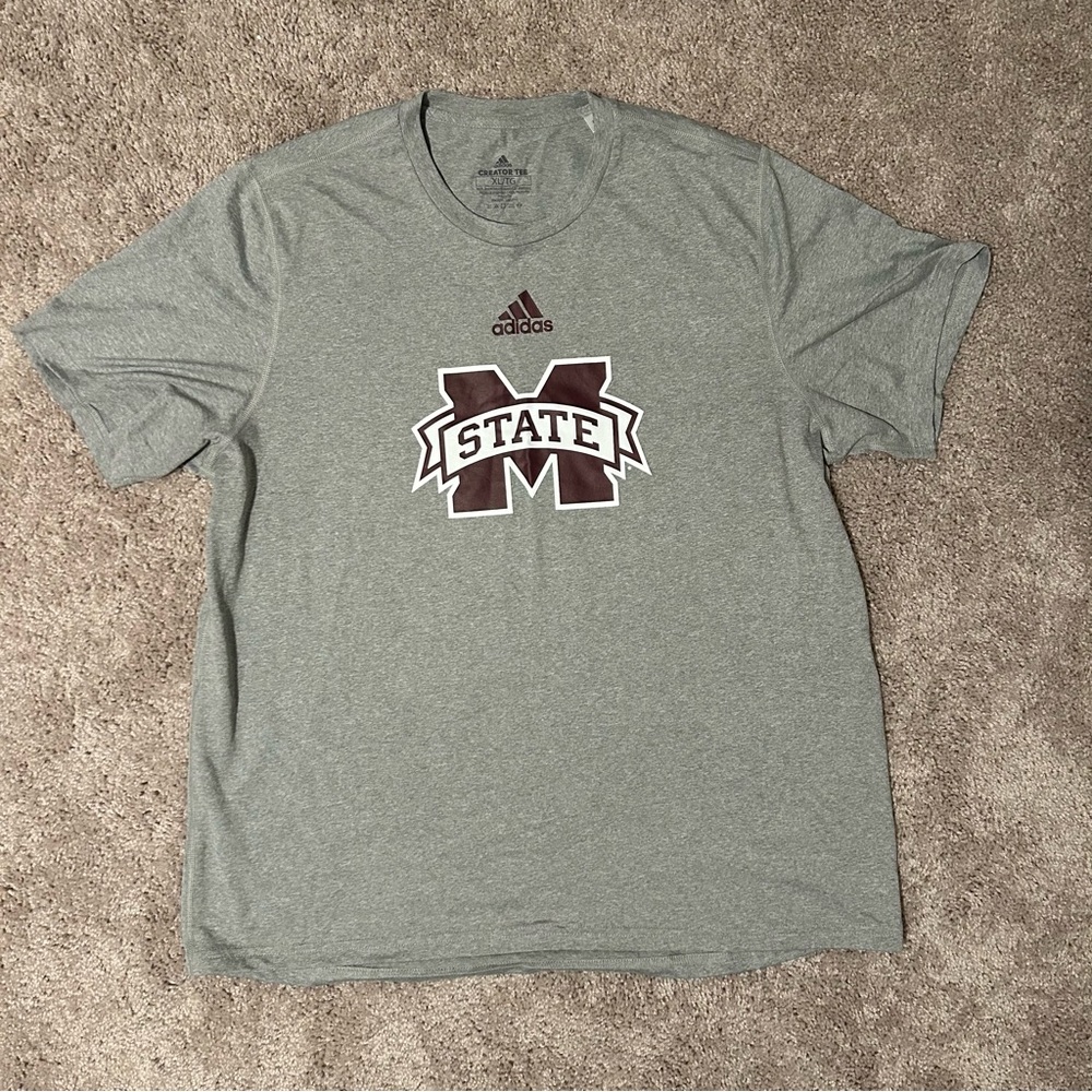 Mississippi State Adidas Tee